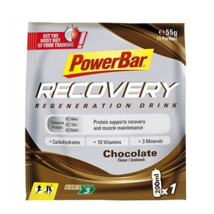 Powerbar drink recovery sachets 20 x 55 gram PORECOVERYDR